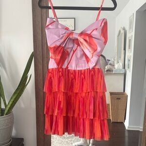 HUTCH bow mini dress size 8